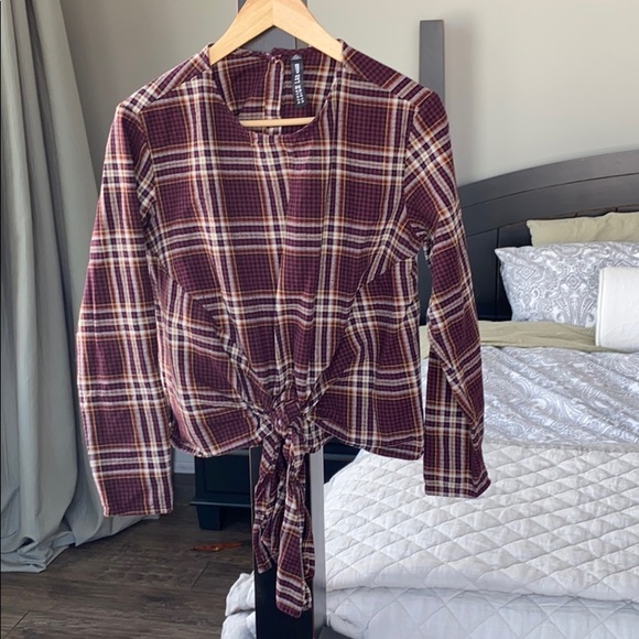 Design Lab plaid longsleeve in cotton - Picture 2 of 5